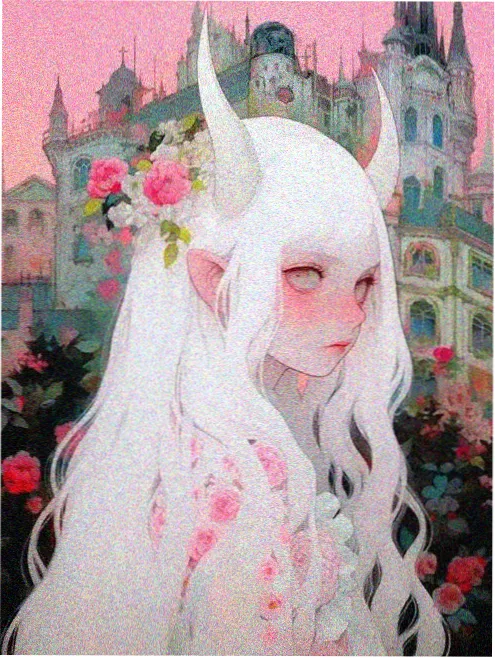 AI生成动漫《地铁末班车的猫》封面